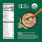 Beech-nut Organic Baby Cereal  Oatmeal Cereal Stage 1 For Infants  8 Oz Canister