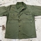 Vintage 40s Ww2 Us Army Hbt Field Jacket Mens 36r 13 Star Military Herringbone