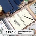 Spiral Notebook Bulk A5 College Ruled Journals Notebooks Lined 8 3 X 5 5 Inch   