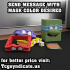 Tmnt Deck Box - Mtg Ninja Turtles Deck - Magetic Lids - 100 Sleeved-commnader