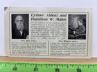 1900s 1910s The Outlook Magazine Newspaper Subscription Advertising Card Vintage