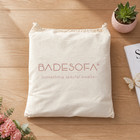 Badesofa Luxury Bath Pillow   Duster Medium Ivory Pearl New With Box