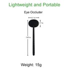 3 Pcs Handheld Eye Occluder For Vision Test Premium Ophthalmic Exam Tool