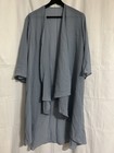 Zpvp Blue Mother Of The Bride Dress  Size 8  With Over Cover   J-1362 