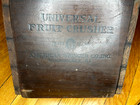 Antique Wood Universal Fruit Wine Crusher American Wringer Co Woonsocket Ri