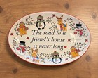 Temptations Christmas Platter The Road To A Friend s House Is Never Long So Cute