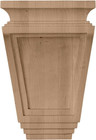 Cor06x04x09arrw Arts And Crafts Wood Corbels  6 w X 4 d X 9 h  Rubberwood