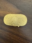 Vintage Estee Lauder Solid Blue Enamel Victorian Couple Perfume Compact