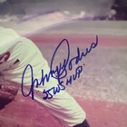 Johnny Podres 55 W s M v p  Brooklyn Dodgers  Signed Photo Mlb Authentication