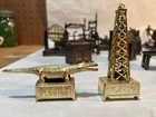 Lot Of 53 Vtg Die Cast   Souvenir Miniature Pencil Sharpeners Collectibles