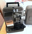 Vintage Bell   Howell 8mm Film Projector Auto Load Model Needs Lamp