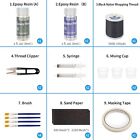 Fishing Rod Repair Kit Complete Supplies With Epoxy Glue Wrapping  repair Kit  