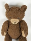 Vintage Brown Teddy Bear Jointed 16  Plush Stuffed Animal Toy Rare