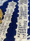Antique    Vintage Victorian Edwardian Lace Lace Trimmings Parts Craft Lot 3