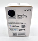 Wyze Cam Outdoor V2 Ip6 Weatherproof 1080p Full Hd Surveillance Camera - Black
