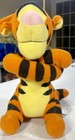 Winnie The Pooh Tigger Plush Musical Crib Toy W pull Tail 11  Vtg Disney Works
