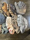 Huge Lot Of 17 Vintage Baseball Gloves Mitts Ted Williams  Wilson  Spalding Etc 