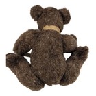 Vintage Style Jointed Teddy Bear Brown Plush Stuffed Animal 12 Inch