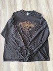 Vintage Harley Davidson Long Sleeve Shirt 3xl Bob Dron Oakland Ca Usa Flames Y2k