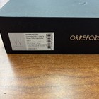 Orrefors Intermezzo Gold Crystal Flute Champagne Glass  set Of Two  - New In Box