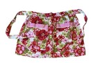 Two Vintage Style Floral Aprons With Rickrack Accents