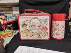 Strawberry Shortcake Metal Lunchbox And Thermos Set Red Vintage 1980s