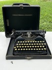 Antique Corona 4 Portable Typewriter With Case And Key Serial  1k1 2889