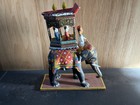 Vintage Hand Painted Indian Elephant With Riders Figurine