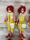 Vintage 1976 Remco Mcdonalds Ronald Mcdonald Figure Toggle Head Original Toy Lot
