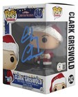 Chevy Chase Christmas Vacation Signed Funko Pop Figure W  Blue Sig Bas Witnessed