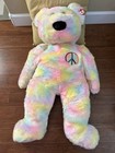 Jumbo Ty Peace The Bear Beanie Baby - 3 Ft Long