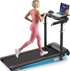 3 5hp Powerful Treadmill W 15  Incline Foading Treadmills For Home gym Fitness    