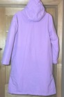 Lands    End Aircore 200 Long Dusty Pink Parka Jacket Coat Lined Mp Insulated Hood