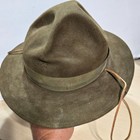 Vintage Boy Scouts Of America Campaign Felt Hat     Bsa Official 6 7 8