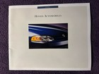 Two Honda Advertising Brochures 1992   1993