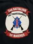 United States Marine Corps Usmc 2nd Battalion 1st Marines T-shirt - Size L