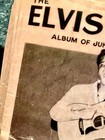 Elvis Presley Autographed 1955 1st Ever Concert Book Cover Reprint Of Original