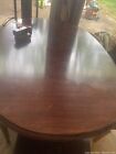 Vintage Mediterranean Dining Table Set With 6 Chairs  Antique Italian Wood