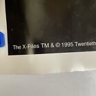 Vtg 90s The X Files Poster Tv Series The Truth Is Out There Sci Fi Fox 1995