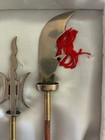 Miniature Martial Arts Weapons With Rack