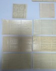 Vintage Mint Us Plate Blocks 1956-1958 Liberty Commemorative Plate Block Lot Mnh