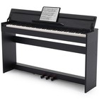 Black 88keys Fully Weighted Digital Piano Graded Hammer Action Keyboards W bench
