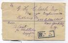 Singapore Straits Settlements Registered Ps Cover To New York Usa 1922