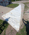 Hill Sails Mainsail  luff  27  9  Leech  30  10  Foot  10  9  Boom Tape  5 16  