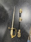 Vintage F  brica Cermejo Bermejo Toledo Spain Navy Sword Letter Opener  Scabbard