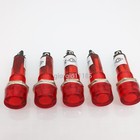 Us Stock 5pc Red Xd10-3 24v Dc 10mm Power Signal Indicator Light Mini Pilot Lamp