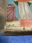 Genuine Antique Mexican Retablo - Oil On Tin -  San Ramon Nonato