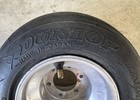 1 Dunlop  10 X 4 50 -5 Tire Wheel Go Kart Racing Cart Drift Trike Barstool