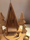 Vtg Christmas Carousel 3 Candle Holder Made In German Democratic Republic- 1987