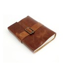 Vintage Leather Bound Journal Antique Notebook  Diary  Sketchbook